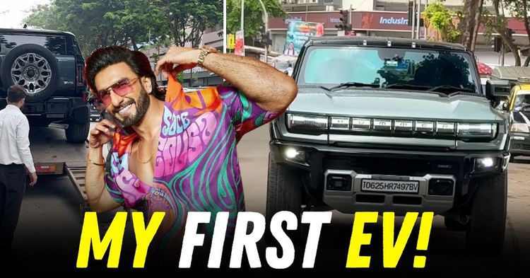 Ranveer Singh Hummer Ev